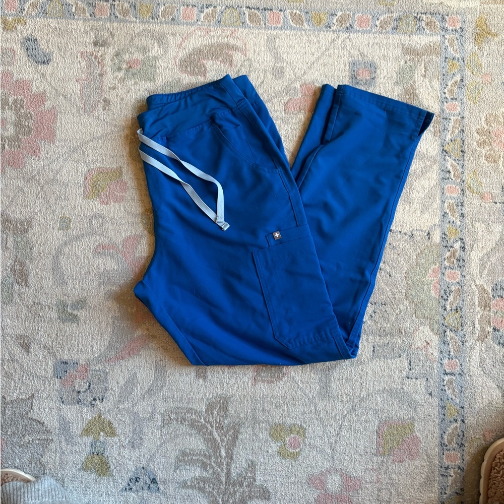 Figs Blue Scrub Pants